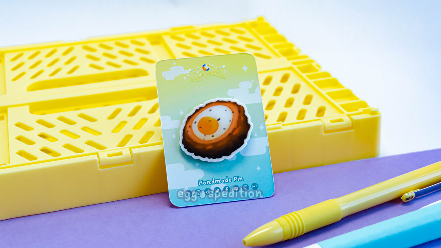 Scotch Egg British Snack Fridge Magnet