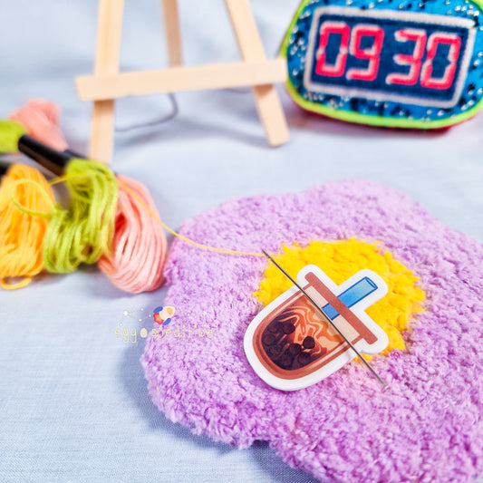 Boba Tiger Milk Bubble Tea Needle Minder