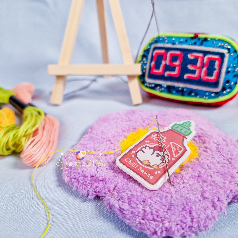 'Stay Spicy' Nugget Chicken Handmade Needle Minder