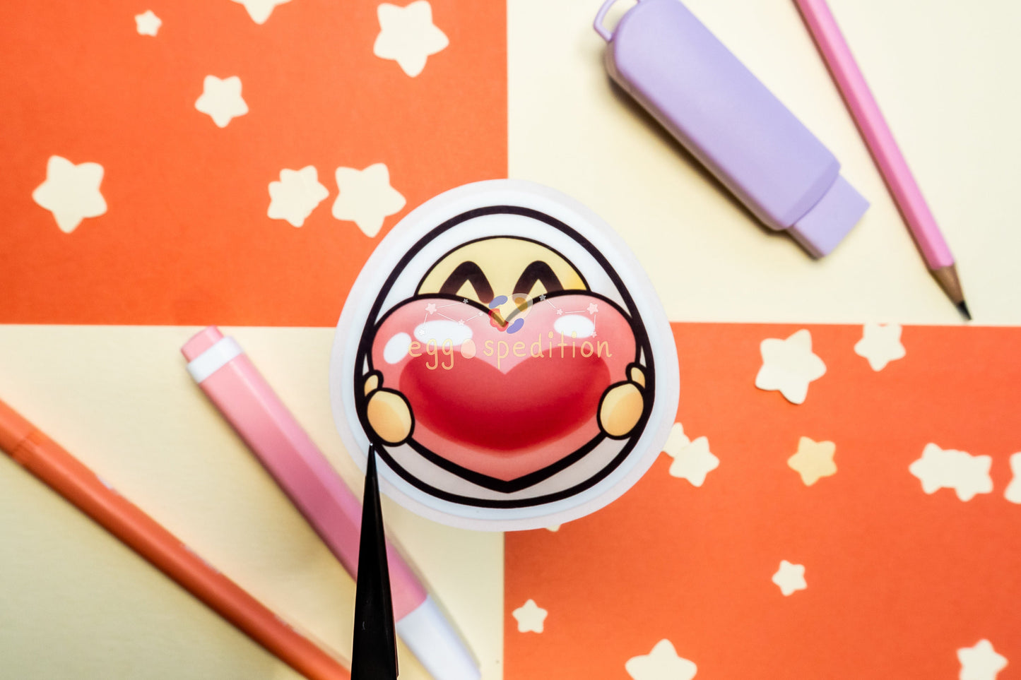 EggoLuv Laminated Die-Cut Stickers