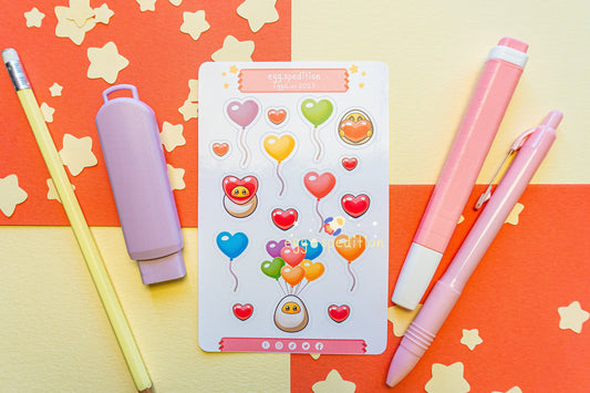 EggoLuv Sticker Sheet