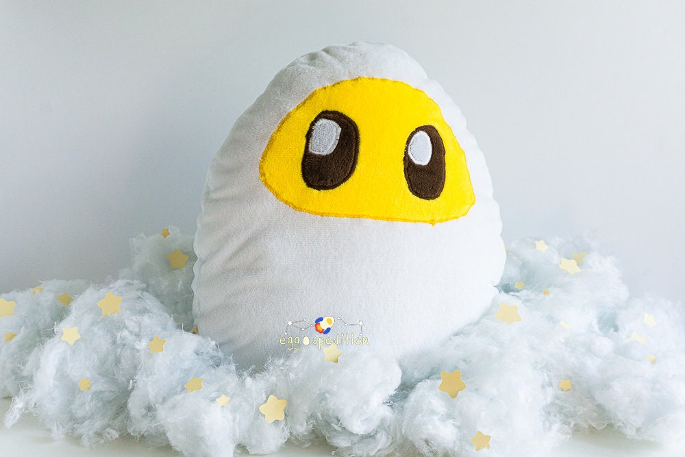 Handmade Eggo Plushie Stuffed Pillow