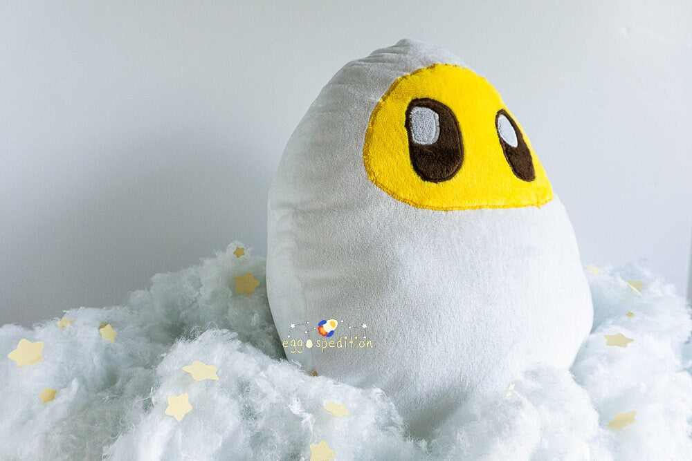 Handmade Eggo Plushie Stuffed Pillow