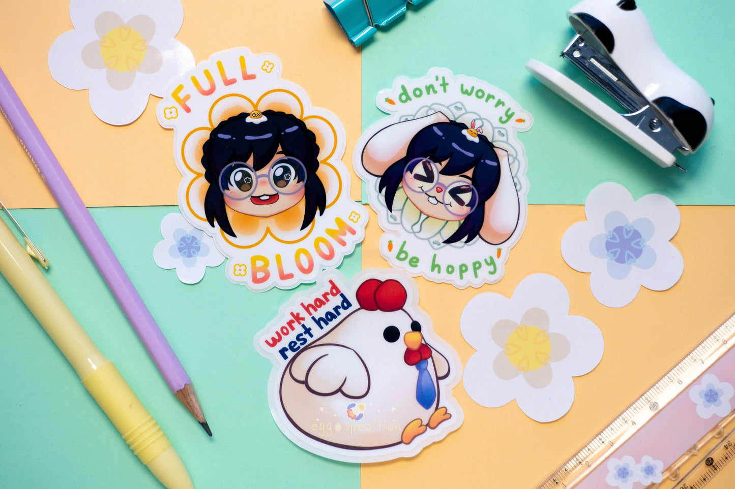 Positivity Laminated Die-Cut Vinyl Stickers