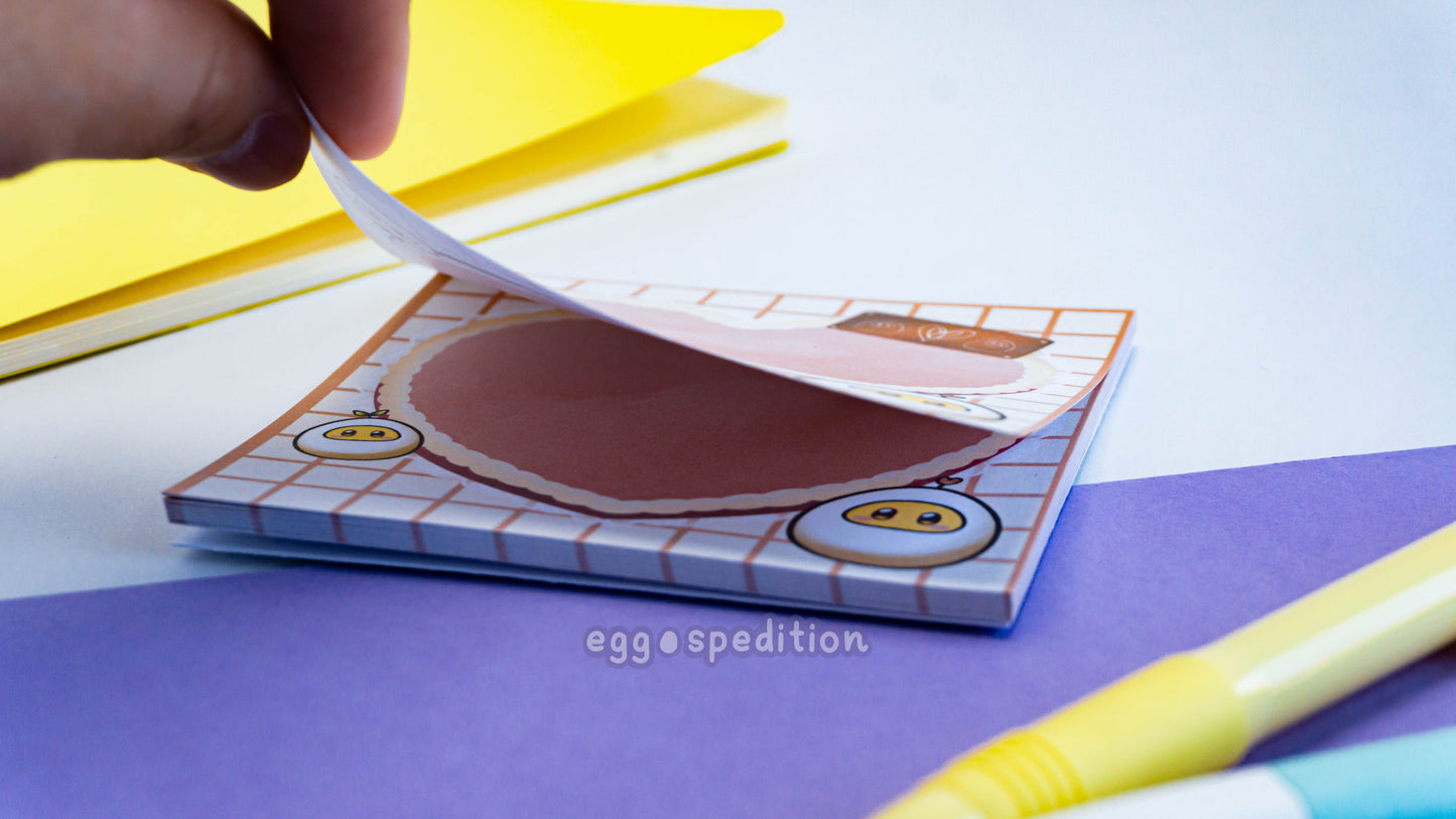 EggoLuv Heart Memo Pad