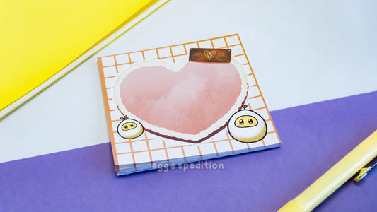 EggoLuv Heart Memo Pad