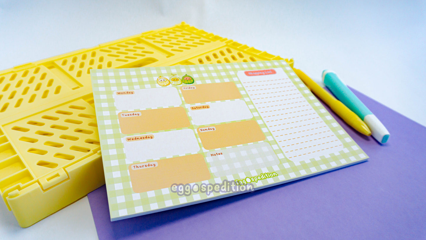 Summer Melon Eggo Week Memopad Ver 2