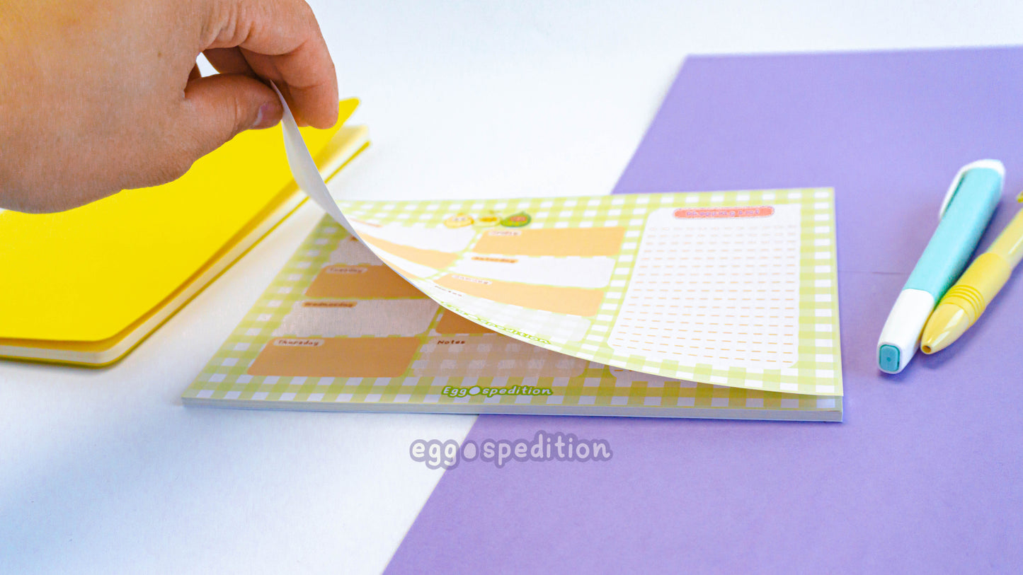 Summer Melon Eggo Week Memopad Ver 2