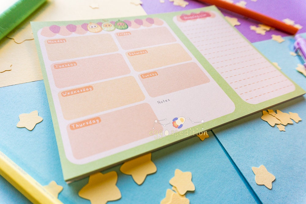Summer Melon Eggo Week Memopad Ver 1