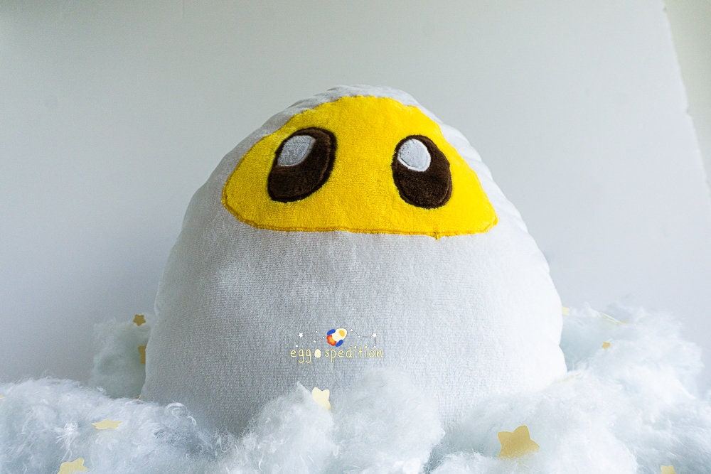Handmade Eggo Plushie Stuffed Pillow
