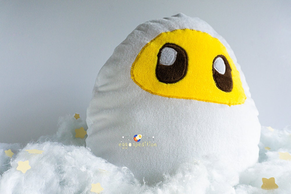 Handmade Eggo Plushie Stuffed Pillow